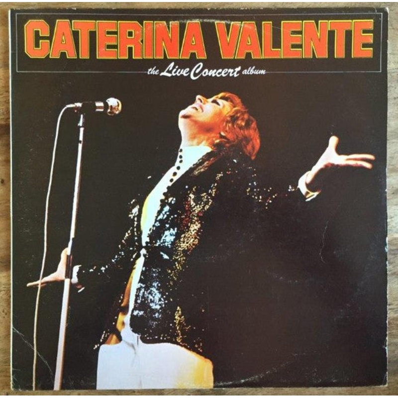 Caterina Valente – The Live Concert Album (LP, Album) (Good Plus (G+))