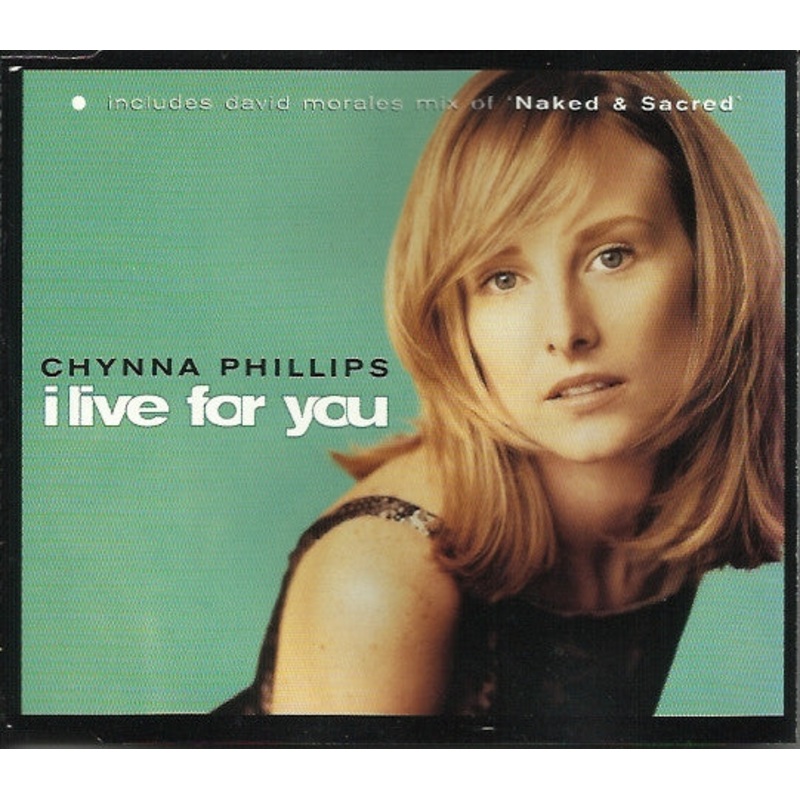 Chynna Phillips – I Live For You (CD, Maxi) (Very Good (VG))