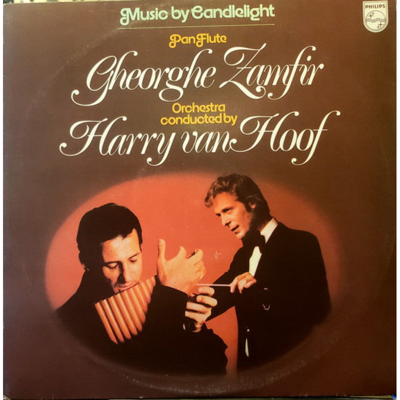 Gheorghe Zamfir – Music By Candlelight (LP) (Good Plus (G+))