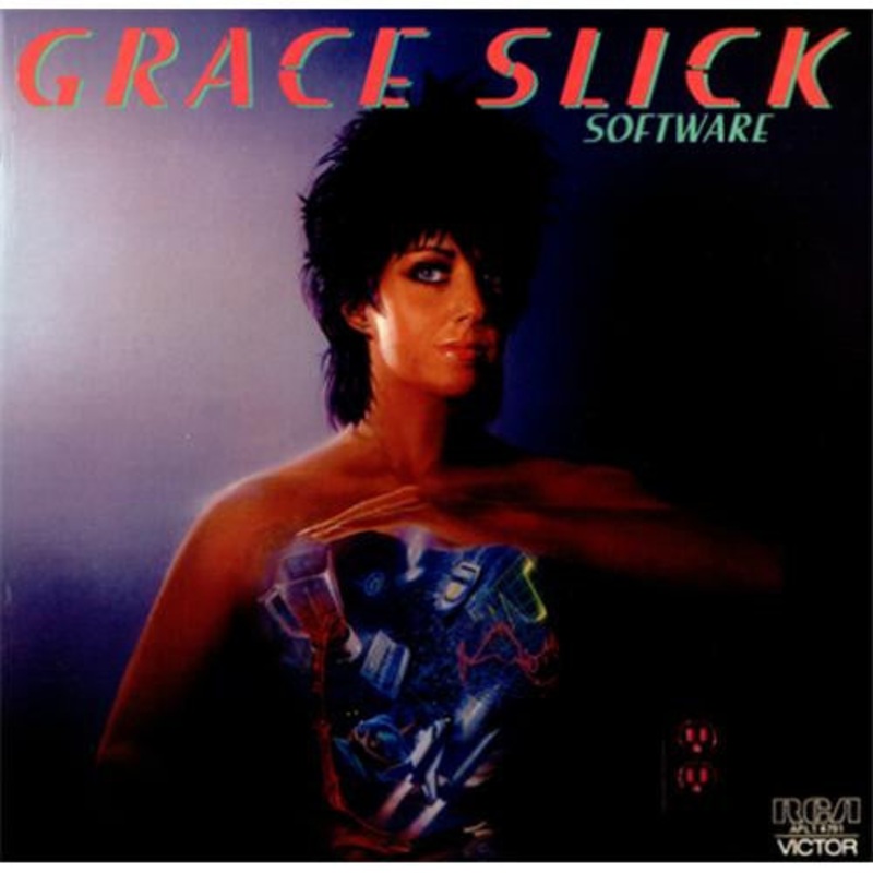 Grace Slick – Software (LP, Album) (Good Plus (G+))