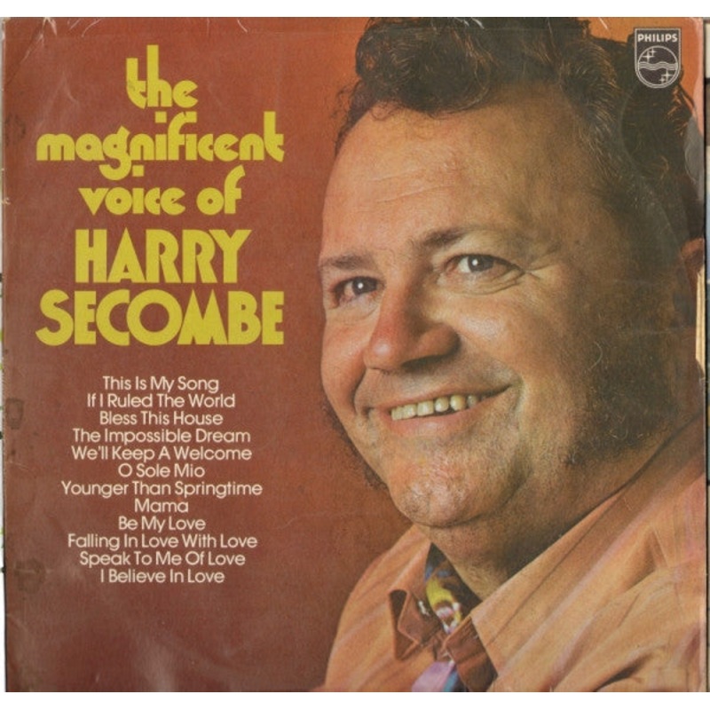 Harry Secombe – The Magnificent Voice Of Harry Secombe (LP, Comp) (Good Plus (G+))