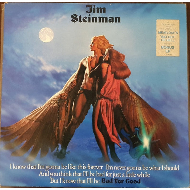 Jim Steinman – Bad For Good (LP, Album + 7, EP) (Good Plus (G+))