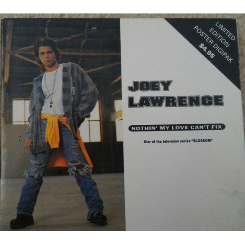 Joey Lawrence – Nothin’ My Love Can’t Fix (CD, Maxi, Ltd, Com) (Very Good Plus (VG+))