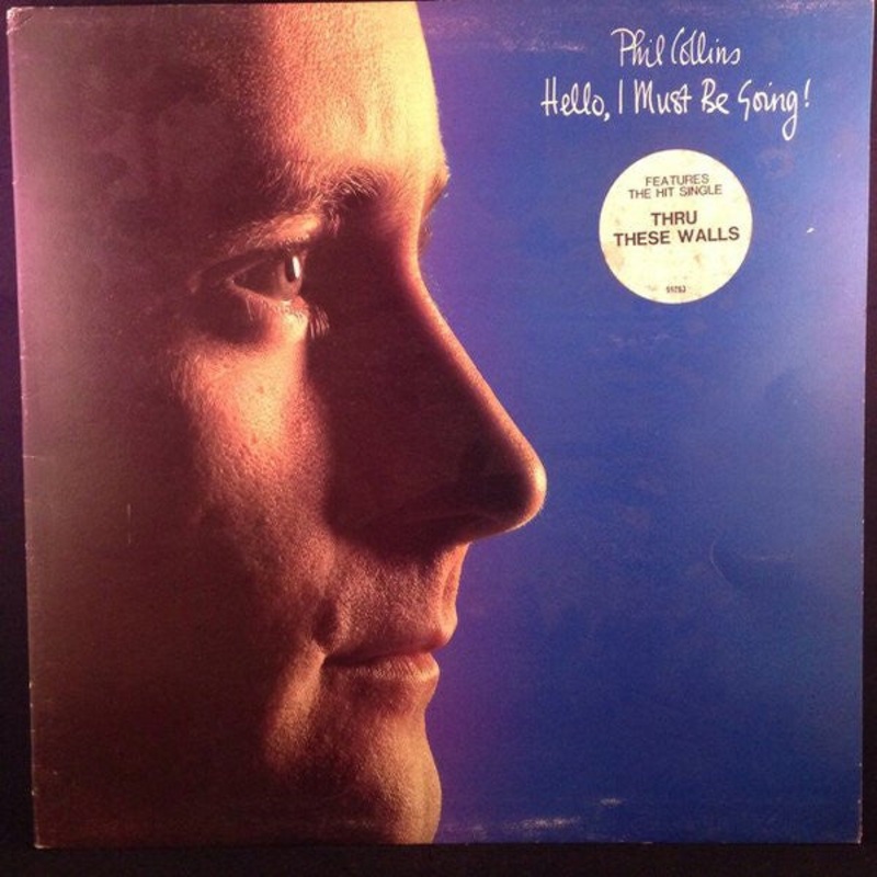 Phil Collins – Hello, I Must Be Going! (LP, Album, Gat) (Good Plus (G+))
