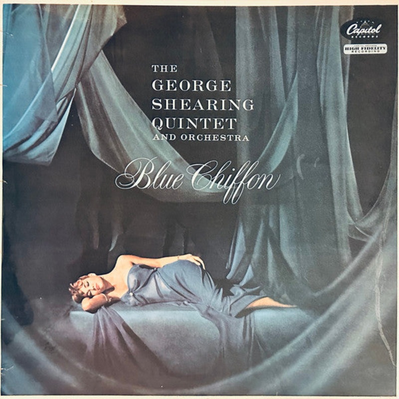 The George Shearing Quintet And Orchestra* – Blue Chiffon (LP, Album, Mono) (Good Plus (G+))