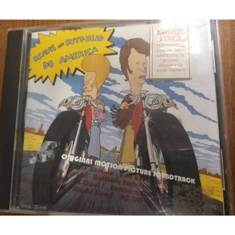 Various – Beavis And Butt-Head Do America – Original Motion Picture Soundtrack (CD, Comp) (Fair (F))