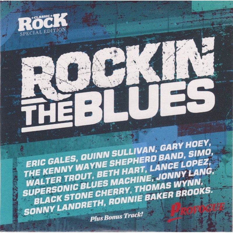 Various – Rockin The Blues (CD, Comp, Smplr) (Very Good Plus (VG+))