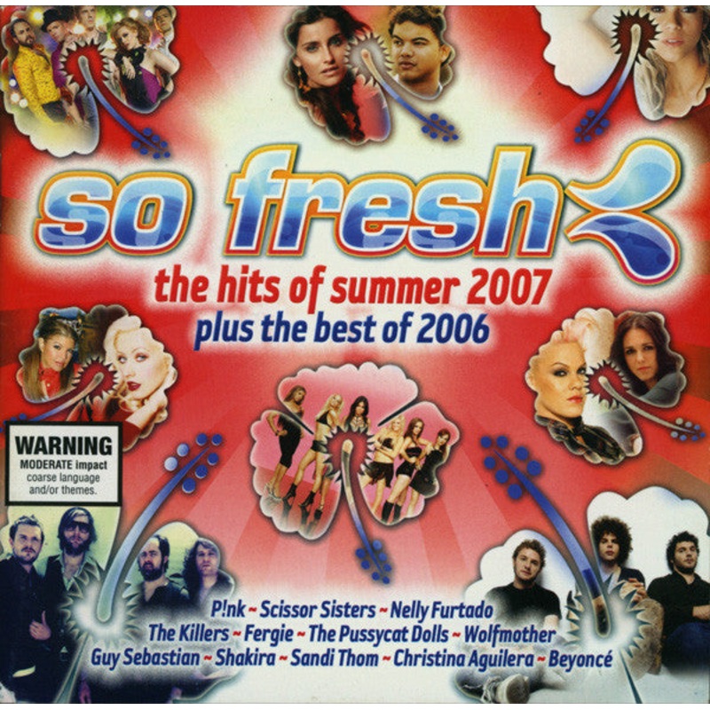 Various – So Fresh: The Hits Of Summer 2007 Plus The Best Of 2006 (2xCD, Comp) (Fair (F))