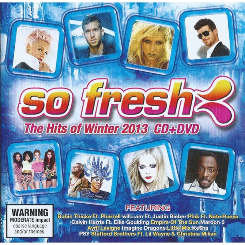 Various – So Fresh: The Hits Of Winter 2013 CD+DVD (CD, Comp + DVD-V, Comp) (Very Good (VG))