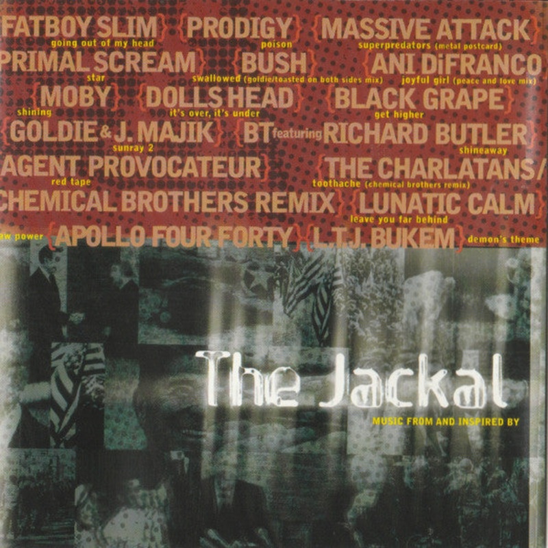 Various – The Jackal (Music From And Inspired By) (CD, Comp) (Very Good Plus (VG+))