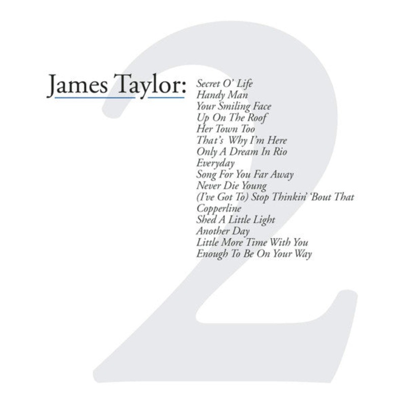 James Taylor  – Greatest Hits Volume 2 (CD, Comp) (Fair (F))