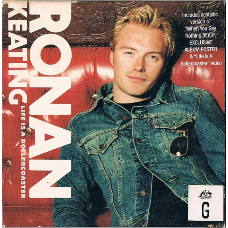 Ronan Keating – Life Is A Rollercoaster (CD, Single, Enh, Car) (Very Good Plus (VG+))