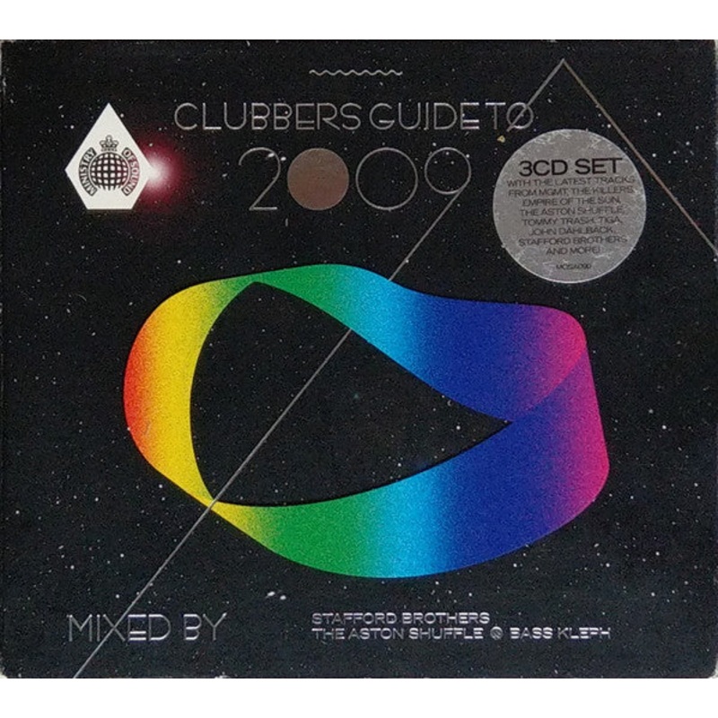 Stafford Brothers, The Aston Shuffle, Bass Kleph – Clubbers Guide To 2009 (3xCD, Comp, Mixed) (Very Good Plus (VG+))