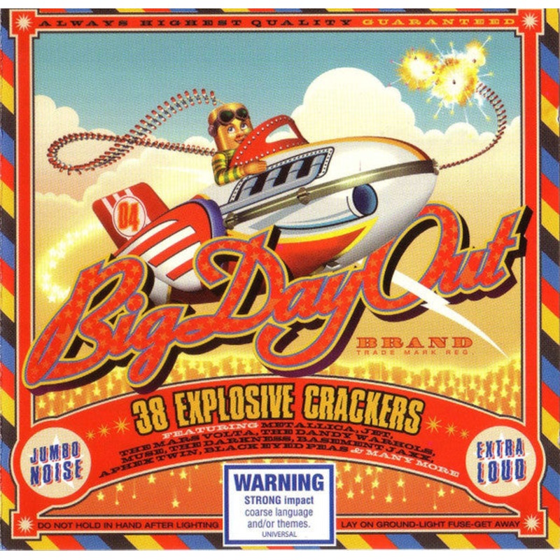 Various – Big Day Out 04: 38 Explosive Crackers (2xCD, Comp) (Fair (F))