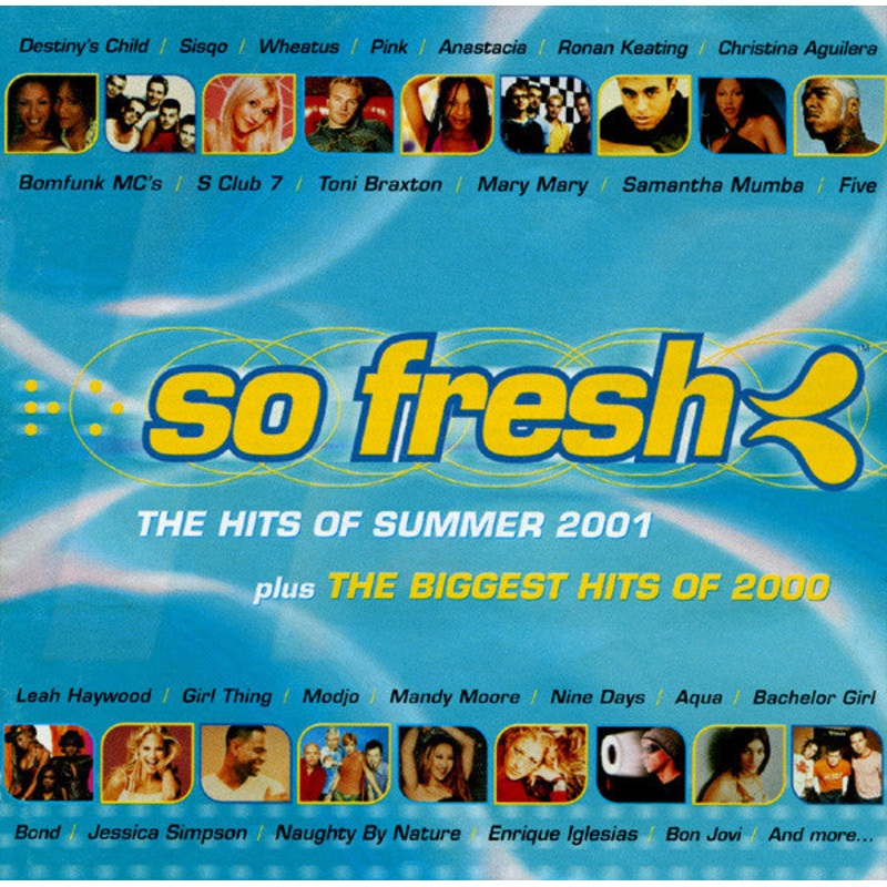 Various – So Fresh: The Hits Of Summer 2001 Plus The Biggest Hits Of 2000 (2xCD, Comp) (Very Good Plus (VG+))