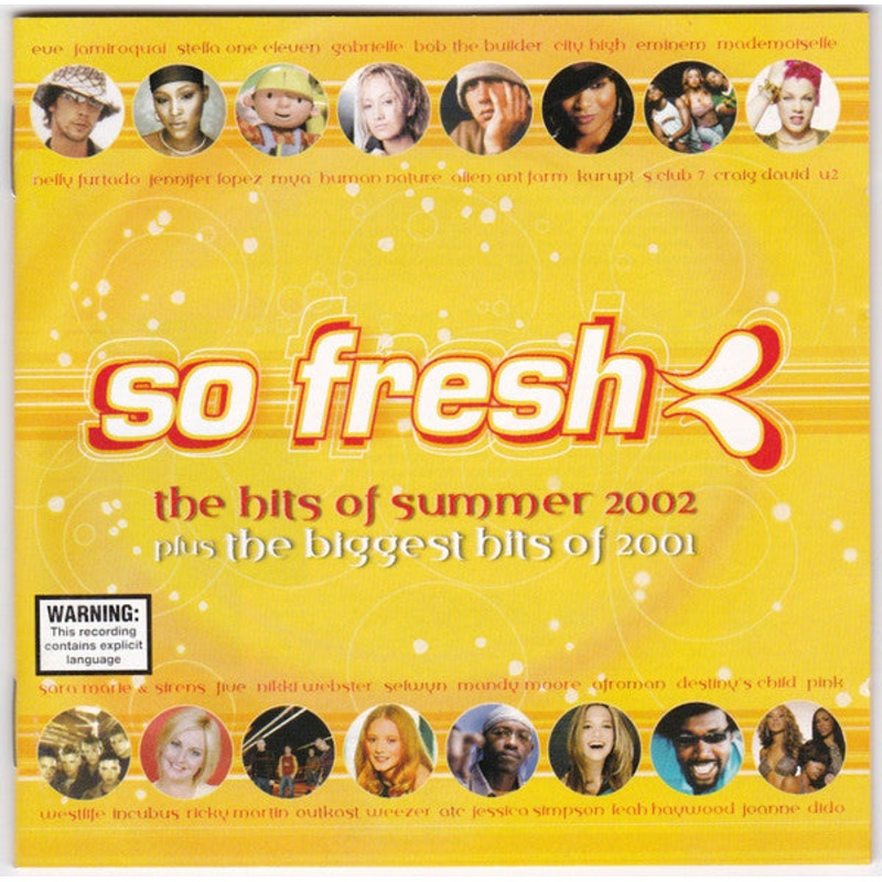 Various – So Fresh: The Hits Of Summer 2002 Plus The Biggest Hits Of 2001 (2xCD, Comp) (Very Good Plus (VG+))