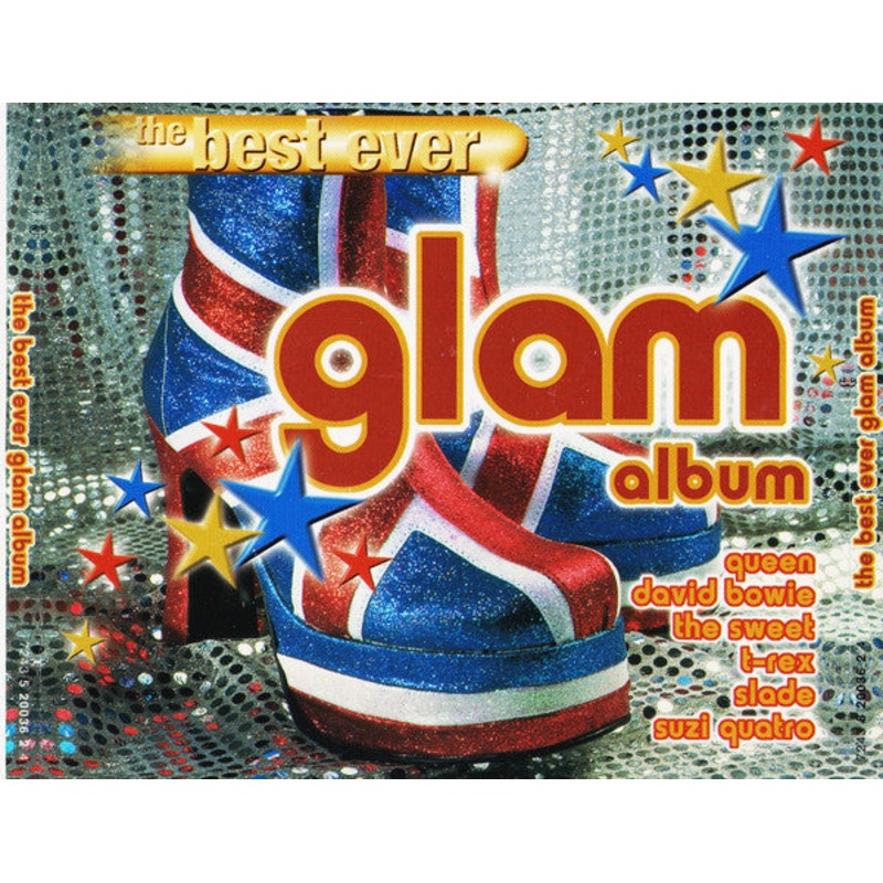 Various – The Best Ever Glam Album (2xCD, Comp) (Very Good Plus (VG+))