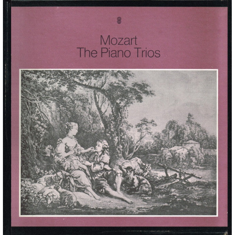 Wolfgang Amadeus Mozart – The Piano Trios (3xLP, Club + Box) (Very Good Plus (VG+))