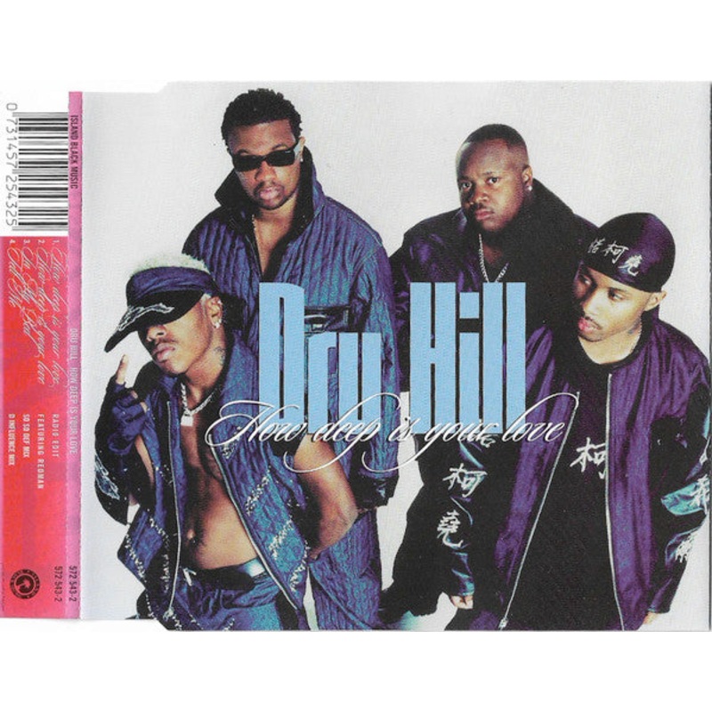 Dru Hill – How Deep Is Your Love (CD, Single) (Very Good Plus (VG+))