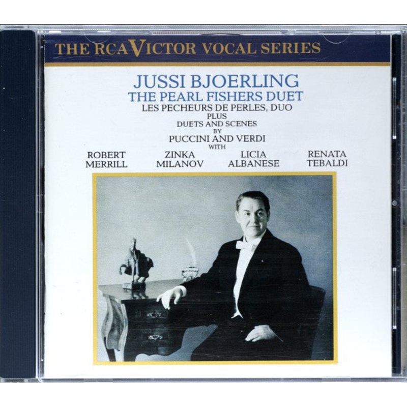 Jussi Bjoerling*, Robert Merrill, Zinka Milanov, Licia Albanese, Renata Tebaldi – The Pearl Fishers Duet (CD, Comp, RE, RM) (Near Mint (NM or M-))