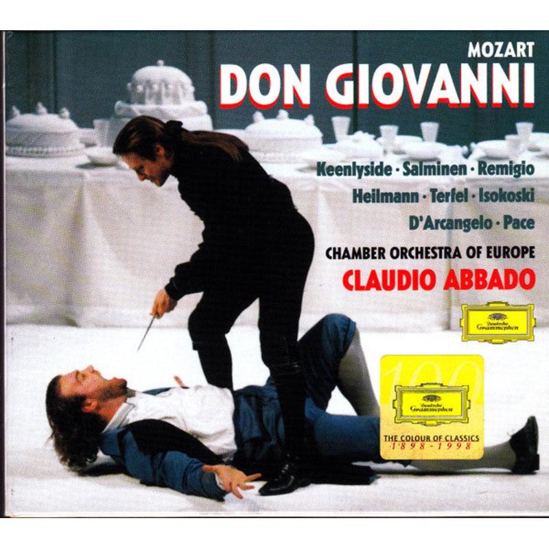 Mozart* – Keenlyside*  Salminen*  Remigio*  Heilmann*  Terfel*  Isokoski*  D’Arcangelo*  Pace*  Chamber Orchestra Of Europe*  Claudio Abbado – Don Giovanni  (3xCD, Album + Box, Sli) (Near Mint (NM or M-))