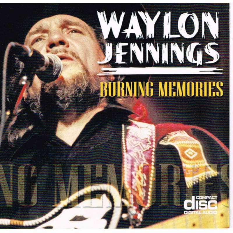 Waylon Jennings – Burning Memories (CD) (Mint (M))