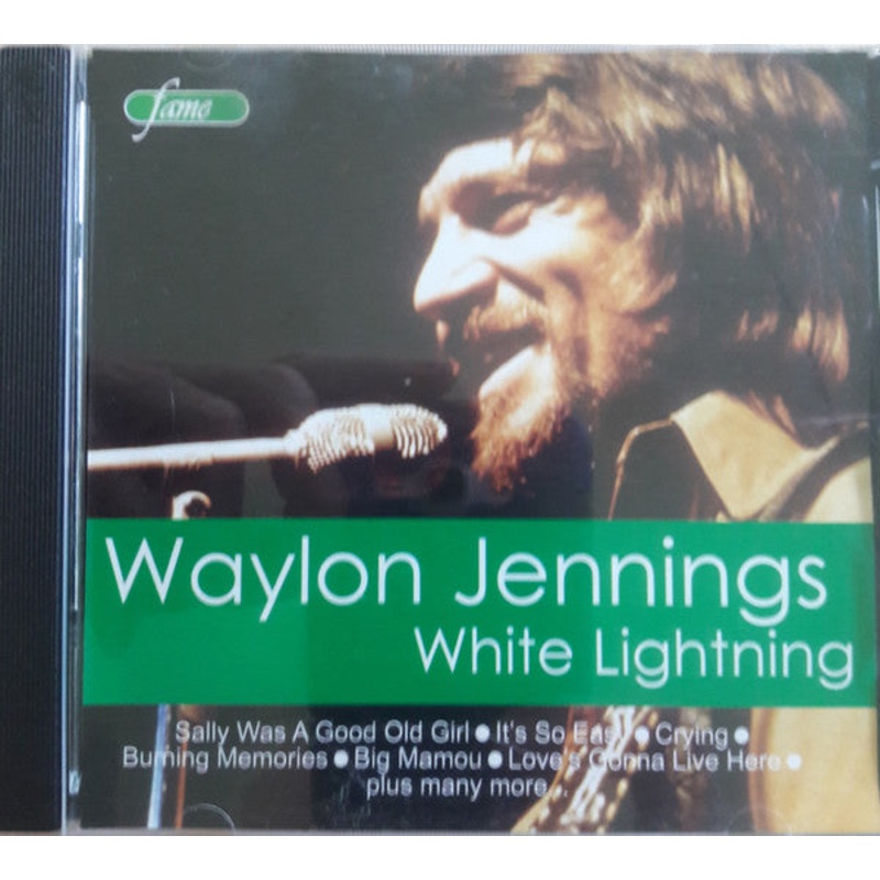Waylon Jennings – White Lightning (CD, Comp) (Very Good (VG))