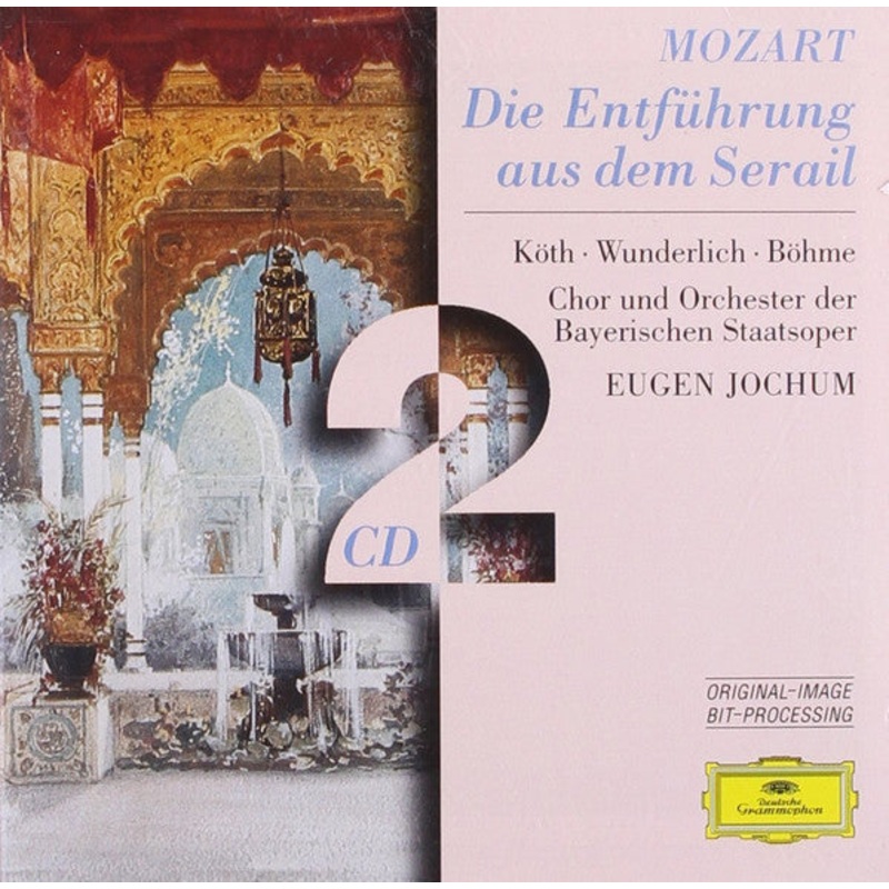 Wolfgang Amadeus Mozart – Erika Kth  Fritz Wunderlich  Kurt Bhme  Chor Der Bayerischen Staatsoper Und Bayerisches Staatsorchester  Eugen Jochum – Die Entfhrung Aus Dem Serail (2xCD, Album, RE, RM) (Mint (M))