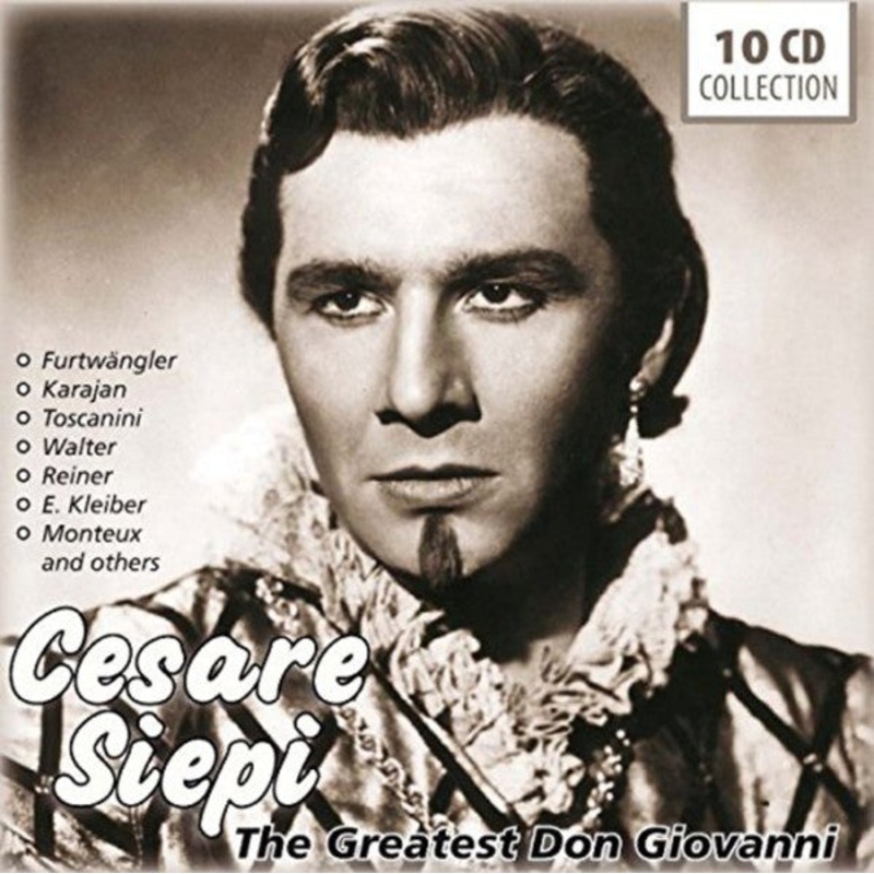 Cesare Siepi – The Greatest Don Giovanni (10xCD + Box, Comp) (Very Good Plus (VG+))