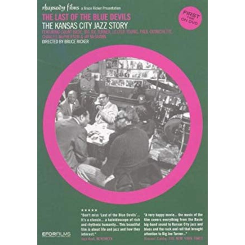 Count Basie, Big Joe Turner, Lester Young, Paul Quinichette, Charles McPherson, Jay McShann – The Last Of The Blue Devils – The Kansas City Jazz Story (DVD-V) (Very Good Plus (VG+))