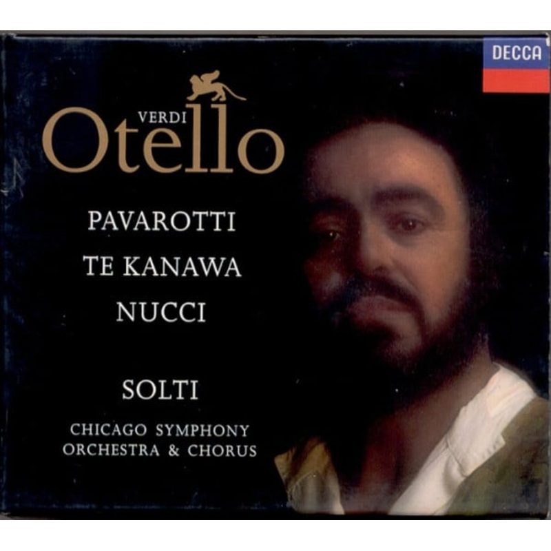 Giuseppe Verdi – Luciano Pavarotti, Kiri Te Kanawa, Leo Nucci, Chicago Symphony Orchestra & Chicago Symphony Chorus, Georg Solti – Otello (2xCD, Album + Box, Sli) (Mint (M))