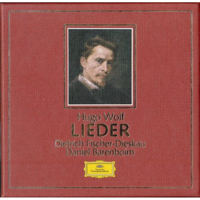 Hugo Wolf, Dietrich Fischer-Dieskau, Daniel Barenboim – Lieder (6xCD, RM + Box, Comp) (Very Good Plus (VG+))
