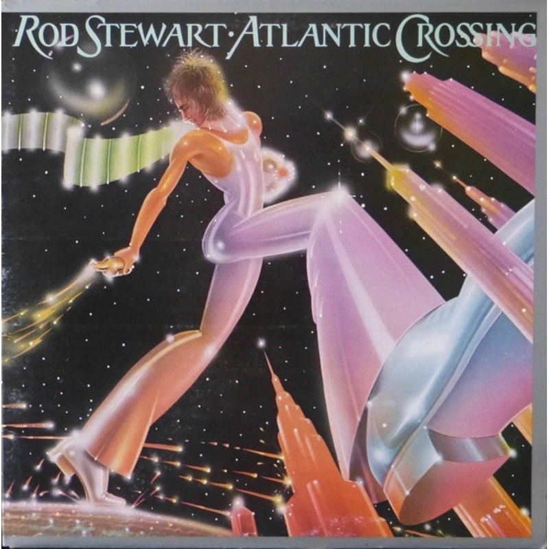 Rod Stewart – Atlantic Crossing (LP, Album, RE, Gat) (Good Plus (G+))