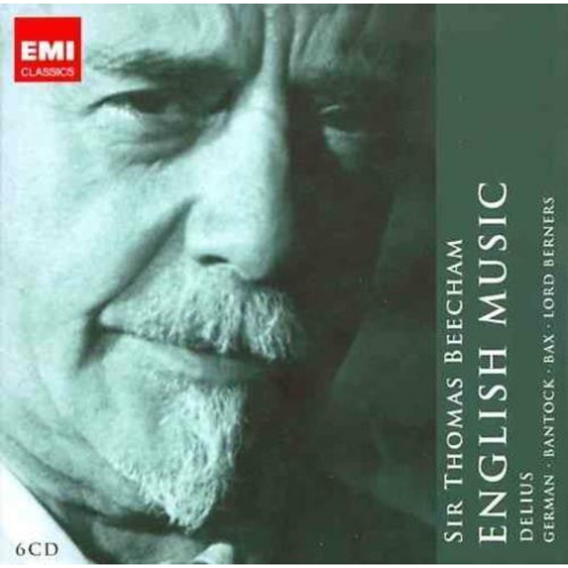 Sir Thomas Beecham Beecham, Frederick Delius, Edward German, Granville Bantock, Arnold Bax, Lord Berners – English Music (6xCD, Mono + Box, Comp, Wal) (Mint (M))