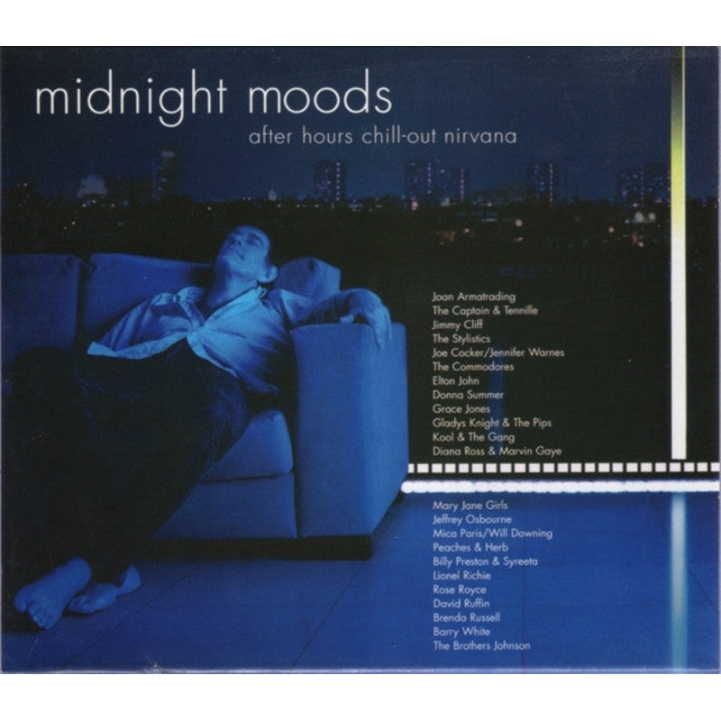 Various – Midnight Moods (After Hours Chill-Out Nirvana) (2xCD, Comp) (Fair (F))