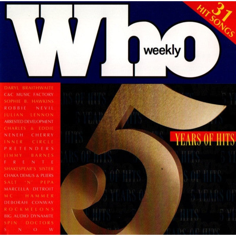 Various – Who Weekly 5 Years Of Hits (2xCD, Comp) (Very Good Plus (VG+))