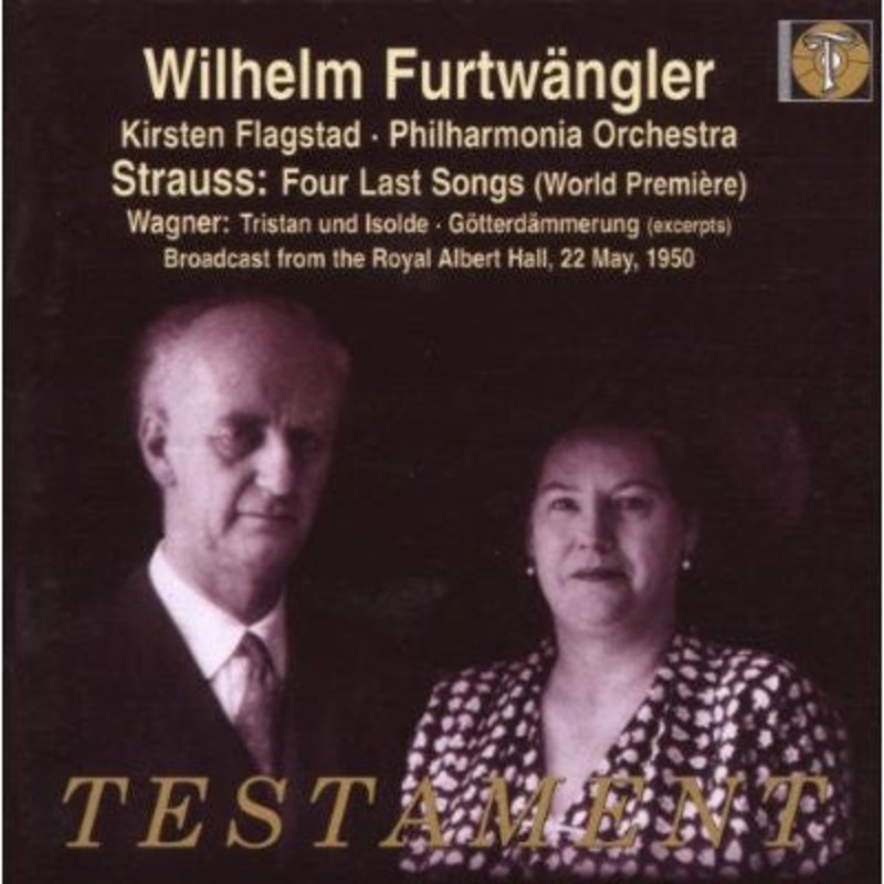 Wilhelm Furtwngler, Kirsten Flagstad, Philharmonia Orchestra, Richard Strauss / Richard Wagner – Four Last Songs (World Premire) / Tristan Und Isolde  Gtterdmmerung (excerpts) (CD, Mono, RM) (Mint (M))