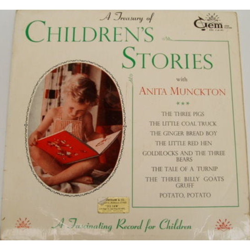 Anita Munckton – Children’s Stories (LP, Album) (Very Good Plus (VG+))