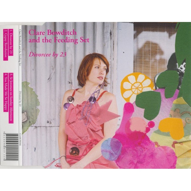 Clare Bowditch And The Feeding Set* – Divorcee By 23 (CD, Single) (Fair (F))