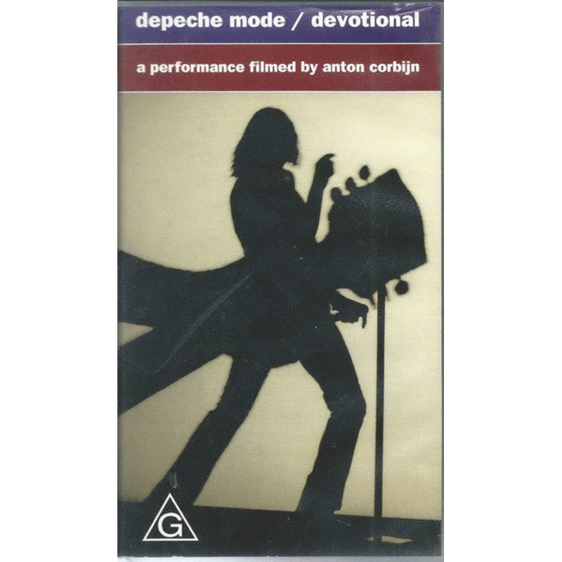 Depeche Mode – Devotional (A Performance Filmed By Anton Corbijn) (VHS, PAL) (Very Good Plus (VG+))