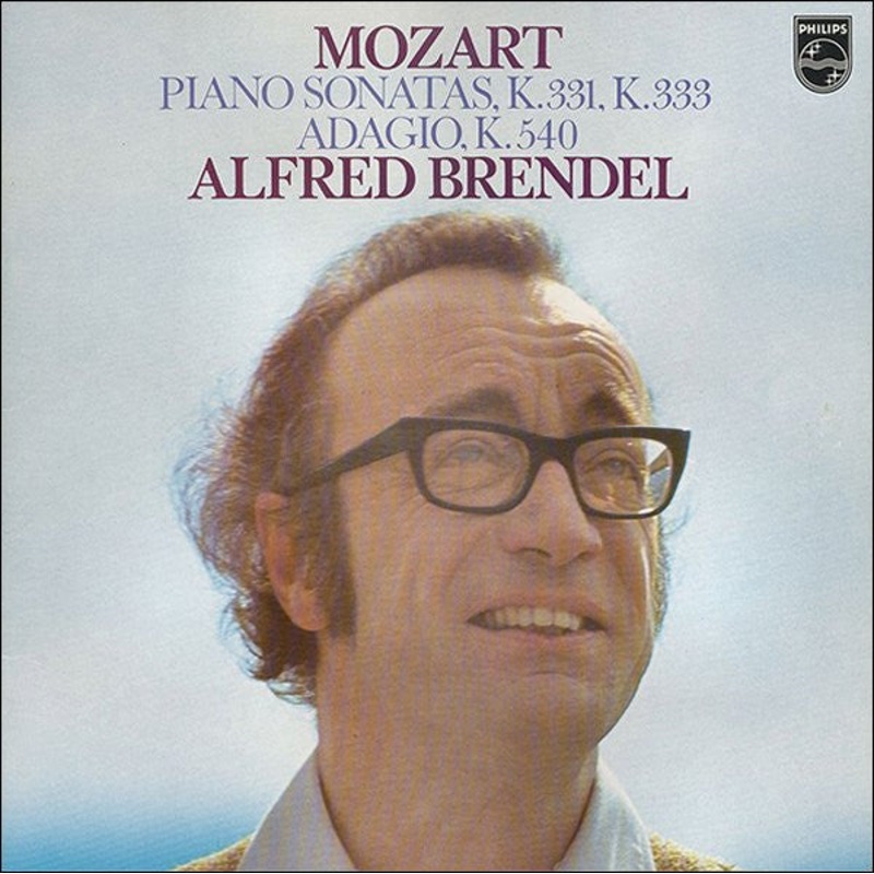 Mozart* – Alfred Brendel – Piano Sonatas, K. 331, K. 333 / Adagio, K. 540 (LP) (Good Plus (G+))