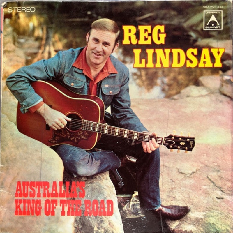 Reg Lindsay – Australia’s King Of The Road (LP, Comp) (Very Good Plus (VG+))