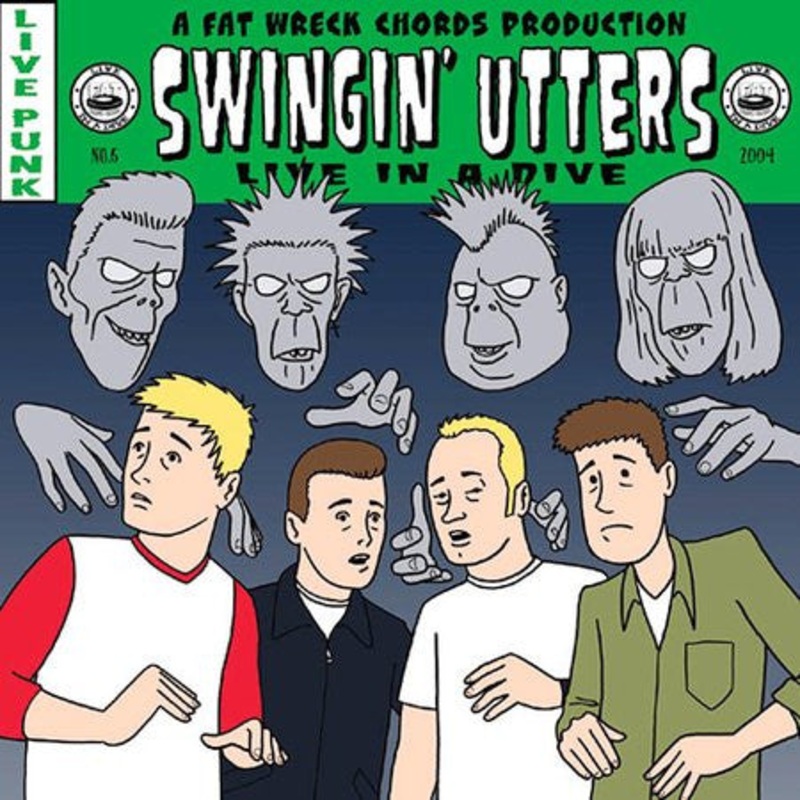 Swingin’ Utters – Live In A Dive (CD, Album, Enh) (Very Good Plus (VG+))