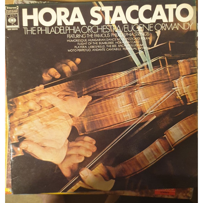 The Philadelphia Orchestra / Eugene Ormandy, The Famous Philadelphia Strings* – Hora Staccato (LP) (Very Good Plus (VG+))