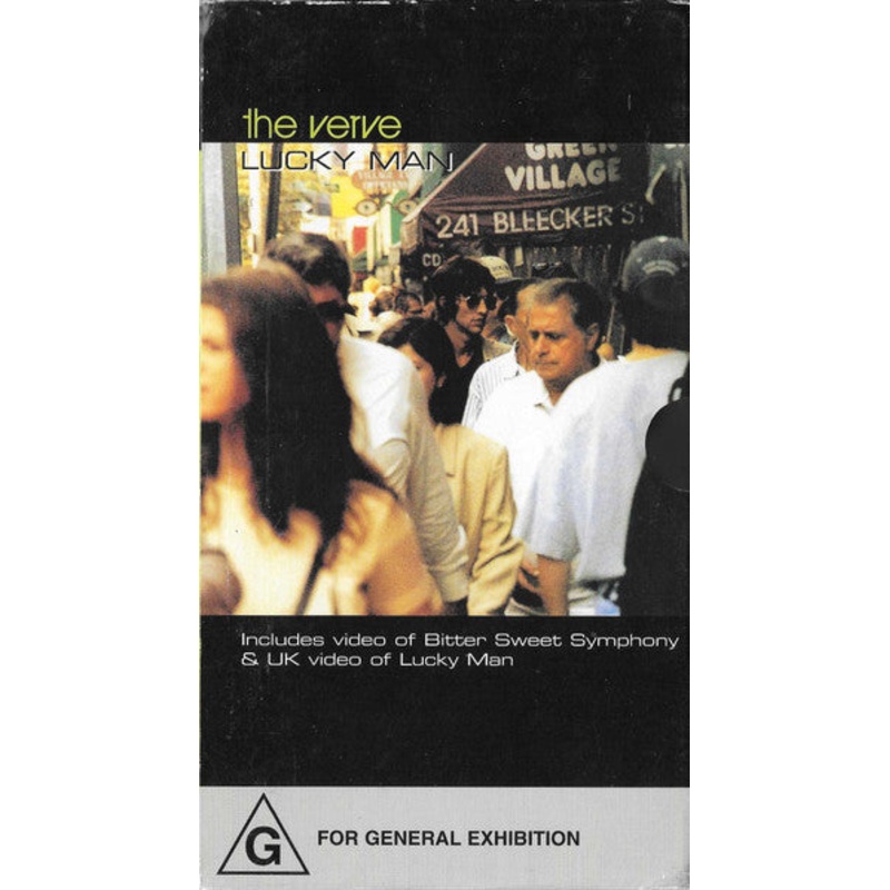 The Verve – Lucky Man (VHS, PAL) (Very Good Plus (VG+))