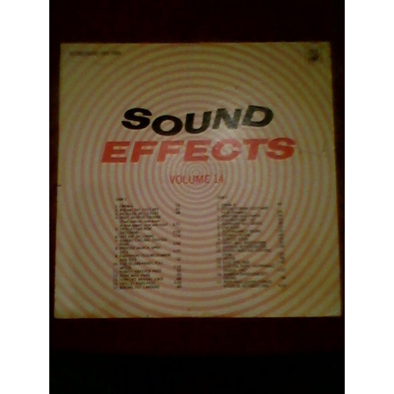 Unknown Artist – Sound Effects Volume 14 (LP) (Very Good Plus (VG+))