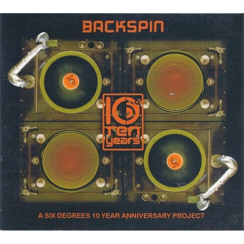 Various – Backspin: A Six Degrees Ten Year Anniversary Project (CD, Comp) (Very Good Plus (VG+))