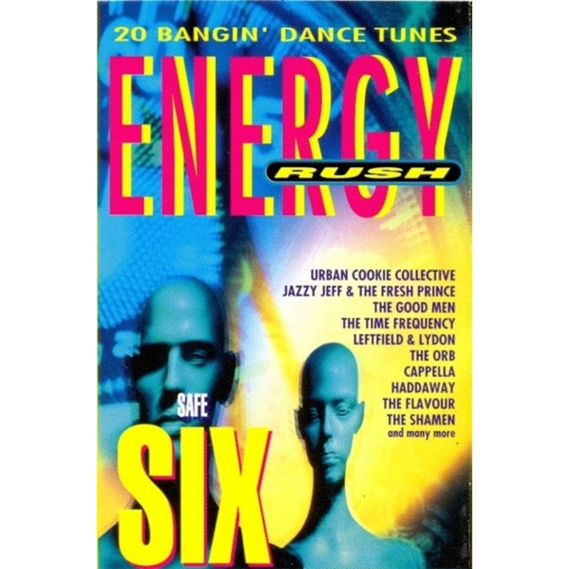 Various – Energy Rush: Safe Six (Cass, Comp) (Very Good Plus (VG+))