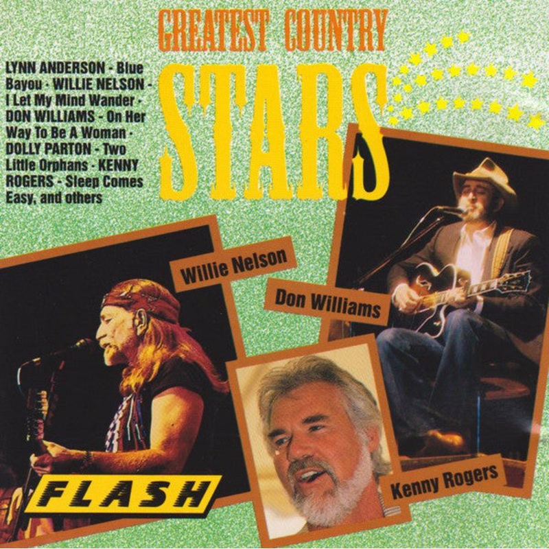 Various – Greatest Country Stars (CD, Comp) (Good Plus (G+))