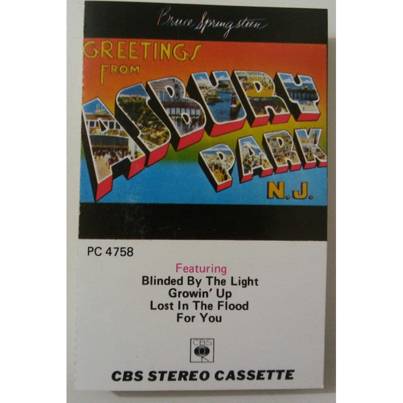 Bruce Springsteen – Greetings From Asbury Park, N.J. (Cass, Album) (Very Good Plus (VG+))